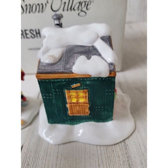 Dept 56 51632 Fresh Frozen Fish snow village accessory Xmas set - Picture 10 of 11